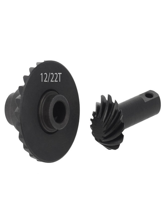 MEUS RACING مجموعة تروس تفاضلية حلزونية MEUS Racing 12-22T TRX4M ذات السرعة الزائدة لسيارات Traxxas TRX4M Bronco Defender K10 F150 1/18 RC Crawlers، قطع غيار مُحسّنة، مجموعتان - Image 4